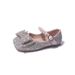 Children's Shoes New Fashion Rhinestone Children's Bow Leather Shoes Soft Sole Little Girl Single Shoes_viptrois.com
