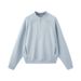 Men's Pique Half-Zip Sweatshirt – Streetwear Stretch, Comfort Fit, 72.3% Cotton Blend (Mechanical /Sand Khaki/Black, M-XL)_viptrois.com