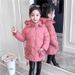 Mother & Kids Girls' Winter Coat With Hood – Warm Long Padded Jacket For Toddlers & Kids (3-8 Years), Soft Polyester Shell, Lightweight & Stylish_viptrois.com