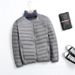 Pure 2023 Autumn Winter Down Jacket Men Round Neck Lightweight Short New Large Size Korean Version Slim Fit Fashion Casual_viptrois.com