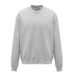 Premium Anti-Wrinkle Air Layer Crewneck Sweatshirt – Heavyweight Cotton Unisex Pullover (S-XXL, Black/Light Grey/Cream, Relaxed Fit)_viptrois.com