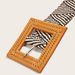 Women's Belts Summer Women's Zebra Check Elastic Braided Belt Fashionable And Versatile Square Buckle Elastic Decorative Belt_viptrois.com