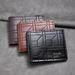 Short Men's Thin Business Leisure PU Wallet, Trendy And Personalized Soft Leather Wallet_viptrois.com