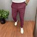 Men's Clothing New Men's Solid Color Casual Slim Fit Formal Pants Slim Tapered Four Seasons Style_viptrois.com