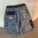Washed Old Denim Shorts, Men's Summer Trend, Ins Multi Pocket Workwear Pants, Loose Fitting American Casual Capris_viptrois.com