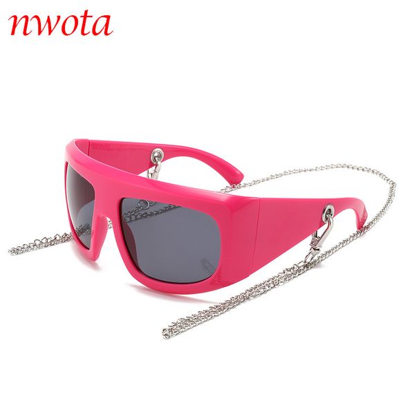 Personalized Chain Cycling Windproof Glasses Men's High End Sports Sunglasses_viptrois.com