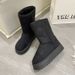 New snow boots women's large size basic classic couple non-slip waterproof high cotton boots_viptrois.com