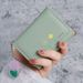 Brand Designer Wallets Floral Pattern Small Wallets Women Soft PU Leather Mini Coin Bag Ladies Card Holder Fashion Purse Female_viptrois.com
