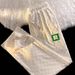Men's Clothing Waffle High Street Wide Leg Trousers Loose Thin Retro Cuffed Sweatpants_viptrois.com