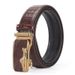 VOOTHOST New Men's Leather Belts Cowhide Leather Belt High Quality Crocodile Automatic Buckle Casual Business Belt F0014_viptrois.com
