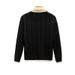 Loom European And American Style Color-Block Turn-Down Collar Trendy Brand Button Long Sleeve Knitted Men's Light_viptrois.com