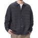 Popular Large Size Knitted Sweater Men's Business Polo Shirt Lapel Cardigan Jacket Trendy_viptrois.com