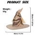 New Halloween Costume Scarecrow Witch Cosplay Makeup Party Ball Props Hat_viptrois.com
