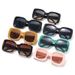 Men's Sunglasses New Fashion Large Frame Sunglasses For Women Catwalk Street Shooting Sunglasses Ins Leopard Print Glasses_viptrois.com