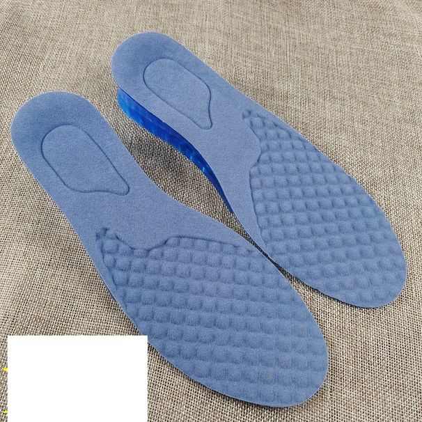 Two Layer Double Layer Silicone Inner Height Enhancing Insole Full Pad Full Palm Flannel Women's Honeycomb Height Enhancing Pad Adjustable Height_viptrois.com