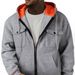 Men's Fleece-lined Hooded Zip-up Sweatshirt - Winter Warm Pullover With Pockets, Casual Streetwear For Teens & Adults_viptrois.com