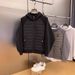 Men's Clothing 2025 New Style Pony Print Spring And Autumn Hooded Trendy Thin Down Cotton Jacket_viptrois.com