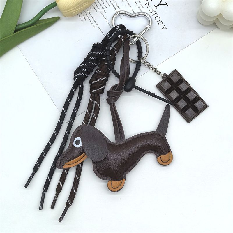 Bag Charm Dachshund Bag Pendant High End Cute Doll Accessories Girls Exquisite Small Accessories Style Doll Decoration_viptrois.com