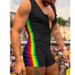 Men's Clothing Men's Summer Sexy Fitness Tights Jumpsuit Quick Drying Sleeveless Fun Sportswear_viptrois.com