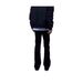 Black Scythe-cut Jeans With A High-end Drape, Flared Pants, Suitable For Slightly Overweight Men, Clean Fit Style_viptrois.com
