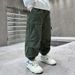 Kid's Clothing Boys Overalls Children's Clothing Boys Casual Pants Spring And Autumn Style Trend New Autumn Sports Trousers Children's Pants_viptrois.com