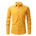 Men's Clothing Commuting Simple Casual Professional Shirt Company Work Clothes Business Shirt_viptrois.com