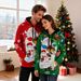 Christmas Print Hoodie – Oversized Unisex Pullover With Digital Graphic (Spandex Blend, Loose Fit, Couple Matching, Streetwear Holiday Vibes)_viptrois.com
