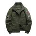 Men's Clothing Wholesale Winter Jacket Men's Cotton Plus Velvet Thick Casual Coat Men's MA1 Workwear Flight Air Force Uniform_viptrois.com