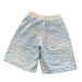 Men's High-Waisted Green Striped Casual Shorts Retro Hot Girl Style New Summer Vacation Beach Pants_viptrois.com
