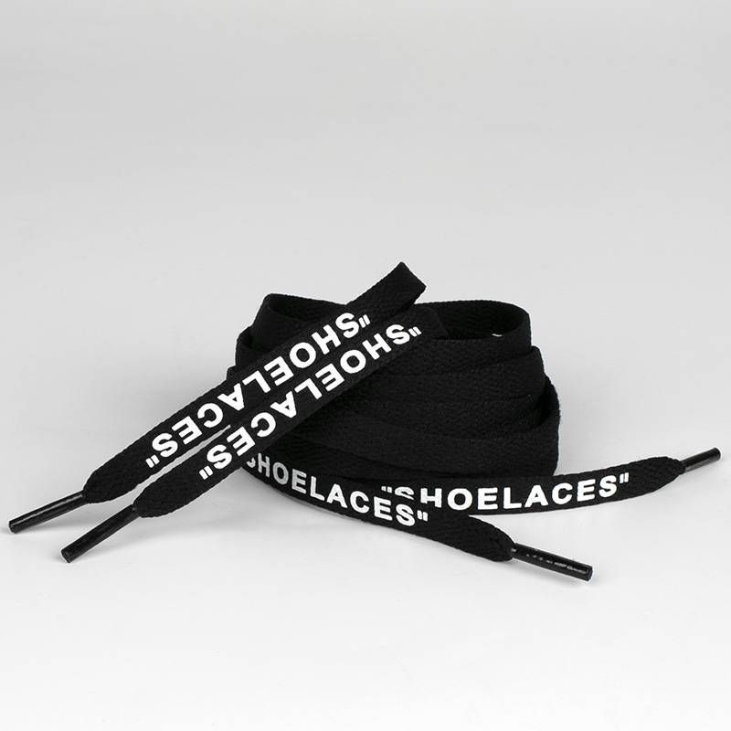 Shoelaces Sports Shoes Shoelaces – Printed Flat Cotton Laces (27 Colors & 10 Lengths)_viptrois.com