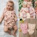Kids' Clothing Children's Baby Floral Lace Romper_viptrois.com