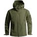Men's Winter Waterproof Windproof Fleece-Lined Jacket Set For Outdoor Activities - Hiking, Skiing, Fishing & Cycling_viptrois.com