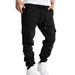 Men's Retro Loose-Fit Sweatpants – Straight-Leg Casual Pants With Relaxed Silhouette (S-3XL, Black/Dark Gray/Light Gray/Apricot/Camel/Royal Blue_viptrois.com
