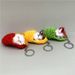 Bag Charm Cute Sleeping Cat Keychain Slippers Cat Plush Bag Pendant Car Keychain Simulation Animal Small Gift_viptrois.com