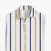 Hot Selling Men's Casual Shirt With Lapel In Spring And Autumn, Thin Style, Multi Color Line Design, Comfortable And Breathable_viptrois.com