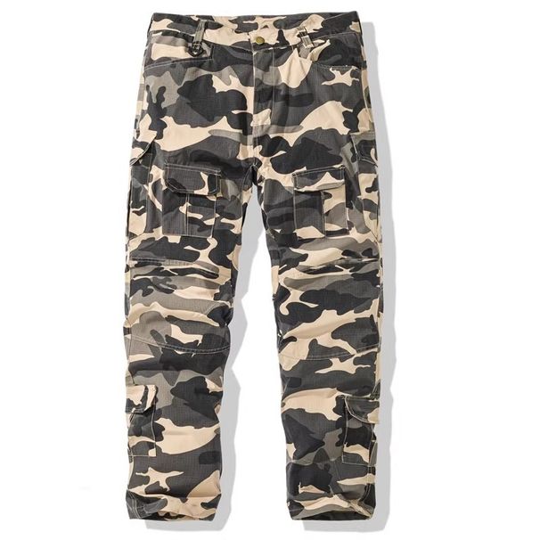 Men's Korean-Style Cargo Pants – Military-Inspired Multi-Pocket Casual Pants With Slim Fit & Lightweight Fabric_viptrois.com