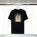 Men's Clothing Fashion Brand Fashion Round Neck Short Sleeved T Shirt Men's 2024 Summer Ins Trendy Handsome Internet Celebrity Tops Bottoming Shirt_viptrois.com