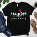 Amigos, Película Asesinos Películas Terror, Camisetas Halloween, Temporada Espeluznante, Camiseta Gráfica Halloween Tela_viptrois.com