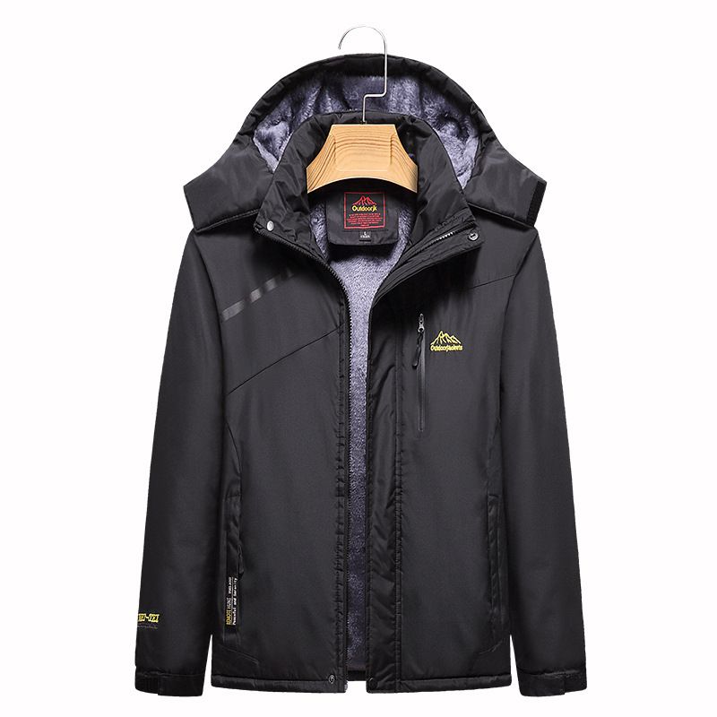 Men's Clothing Outdoor Plus velvet assault clothing winter cold coat men's mountaineering ski clothing _viptrois.com