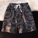 Men's Clothing Men's Plus Size Loose Floral Print Beach Shorts Trendy Sporty Casual Style Summer Thin Men's Clothing Bottoms_viptrois.com