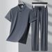 Men's Clothing Men's Suit Casual Men's A Complete Set Of Sportswear Dad Clothes Men's Father's Day_viptrois.com