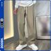 Women's Trendy Wide-Leg Pants - High Waist Straight Cut Casual Trousers With Stretch, Comfortable & Stylish For Winter_viptrois.com