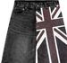 Men's Y2K Street Print Washed Denim Shorts Distressed Style Fashion_viptrois.com