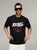 Vintage Oversized Rebel Youth Club Graphic T-Shirt Men's Casual Streetwear Tee_viptrois.com