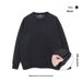 Loom In Stock Cross-Border 400G With Pockets Men's Heavy Retro Washed Vintage Round Neck Side Pocket Sweatshirt_viptrois.com