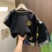 Boys' Street Blasting Summer Clothes Children's Short Sleeved Suits New Baby Summer T Shirt Shorts Two Piece Suits_viptrois.com