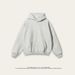 Men's Heavyweight Fleece Hooded Sweatshirt - Oversized Fit, American Vintage Style, Warm Cotton Lined, Casual Pullover For Teens & Young Adults_viptrois.com