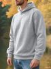 Men's Clothing Men's European And American Large Size Autumn And Winter Leisure New Thick Jacquard Hooded Sweatshirt Long Sleeved Men's Tops_viptrois.com