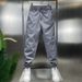 Men's Slim Fit Casual Pants Autumn Fashion Elastic Waist Harem Work Trousers Trendy Loose Style_viptrois.com
