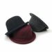 Korean version rolled edge dome top for women, winter fashion straw knitted basin hat, casual versatile fisherman hat_viptrois.com